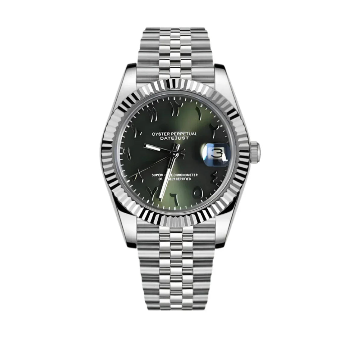 DATEJUST MOD OLIVE ARABIC