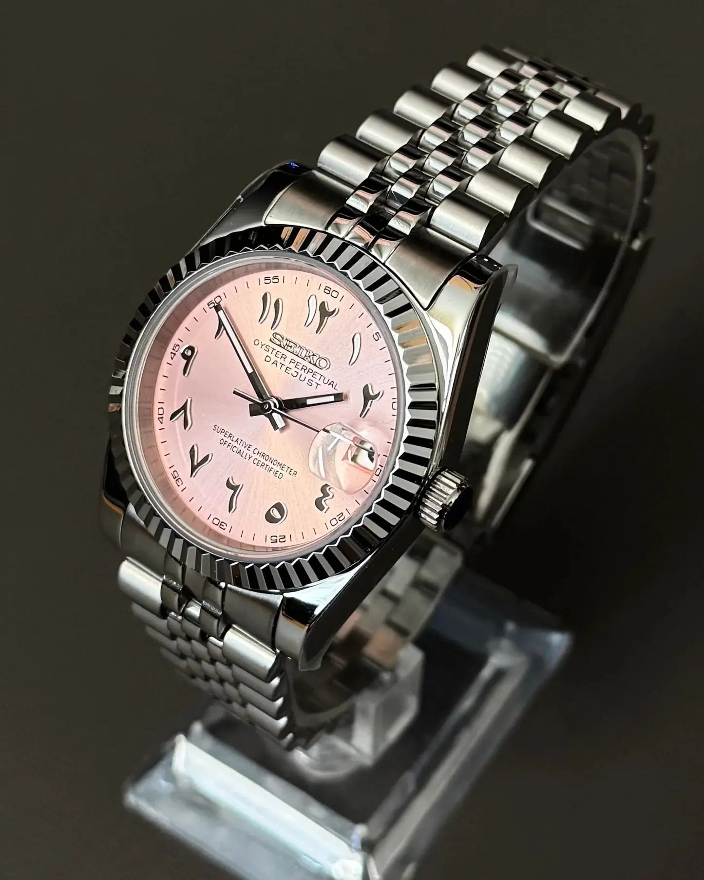 DATEJUST MOD PINK ARABIC - LORO WATCHES