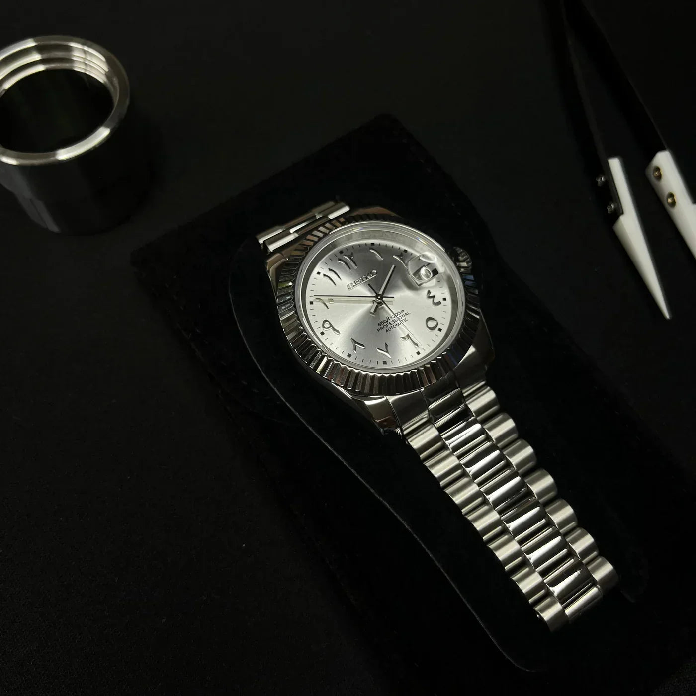 DATEJUST MOD GREY ARABIC