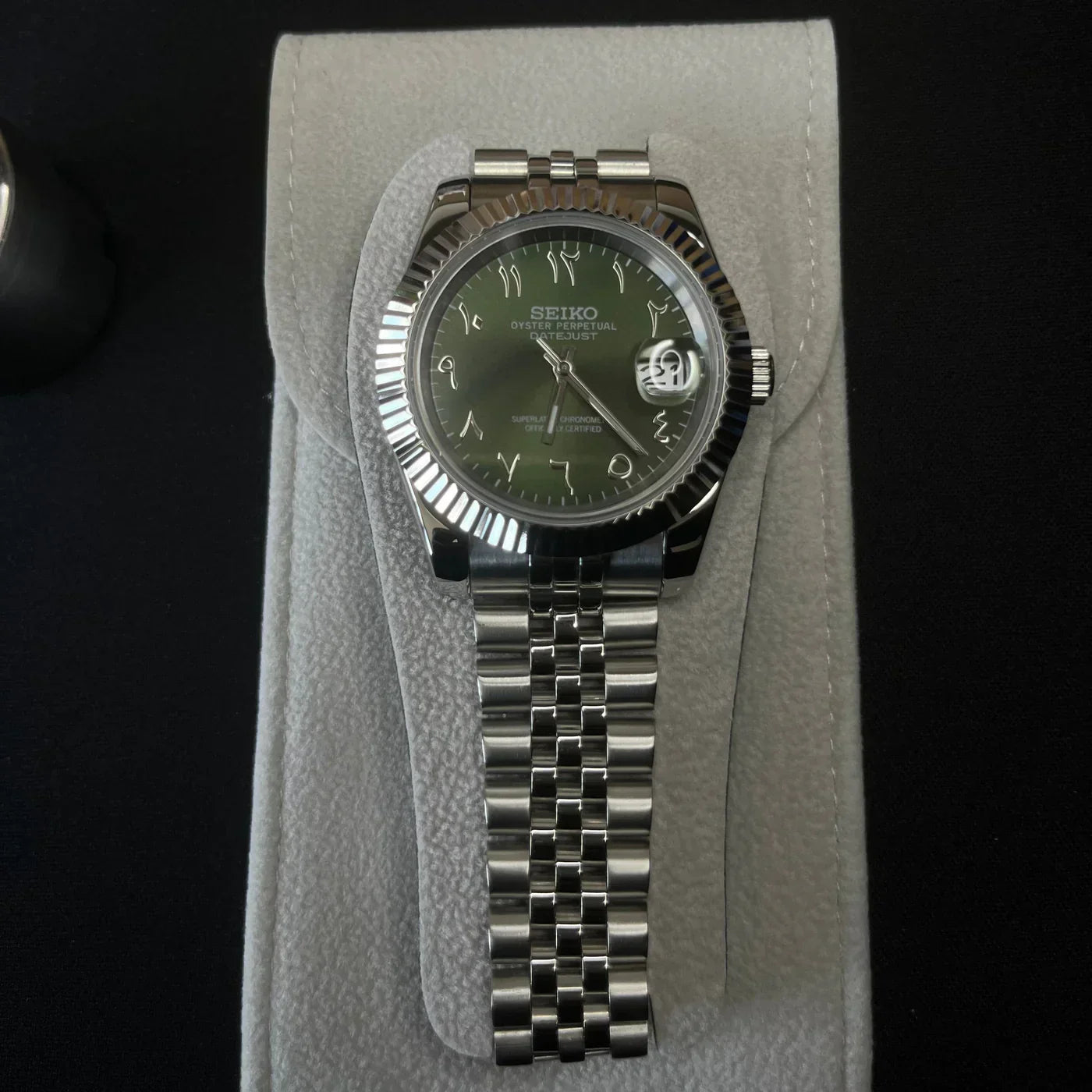 DATEJUST MOD OLIVE ARABIC