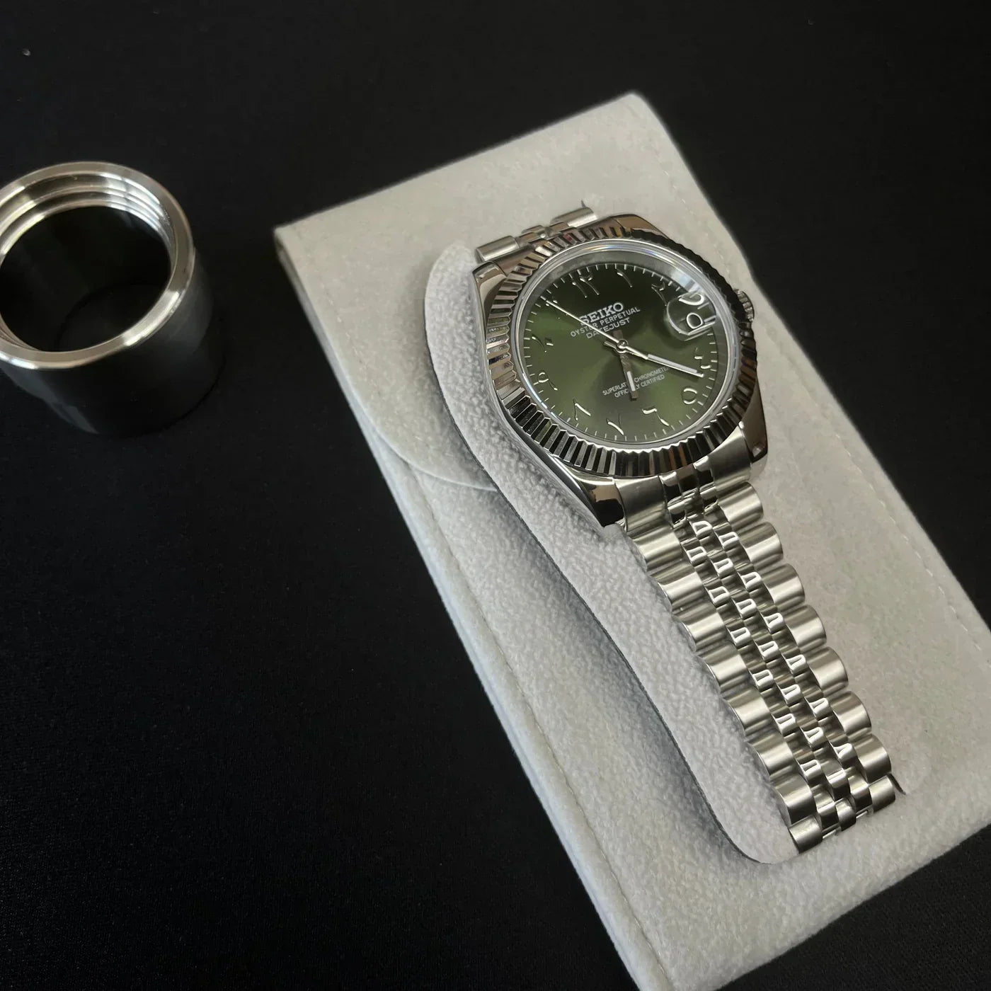 DATEJUST MOD OLIVE ARABIC