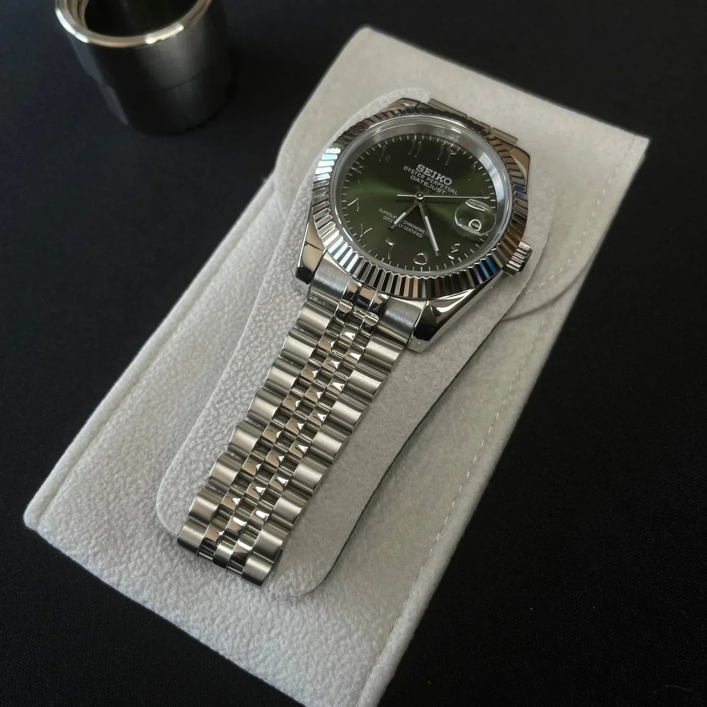 DATEJUST MOD OLIVE ARABIC