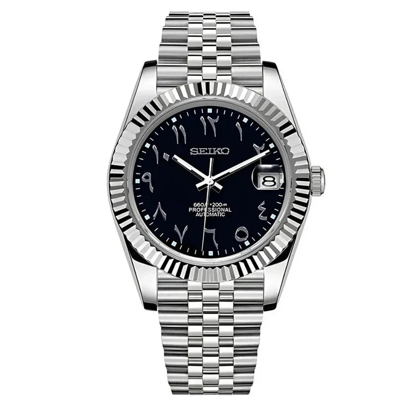 DATEJUST MOD ARABIC BLACK