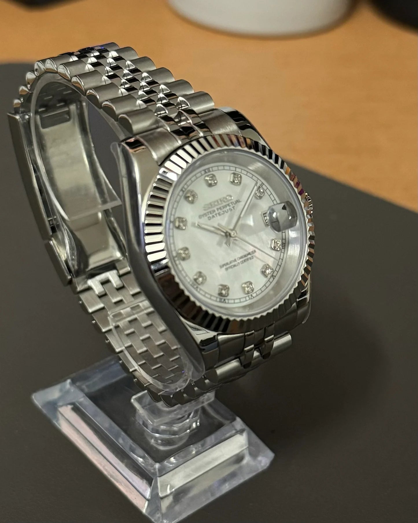 DATEJUST MOD WHITE PEARL