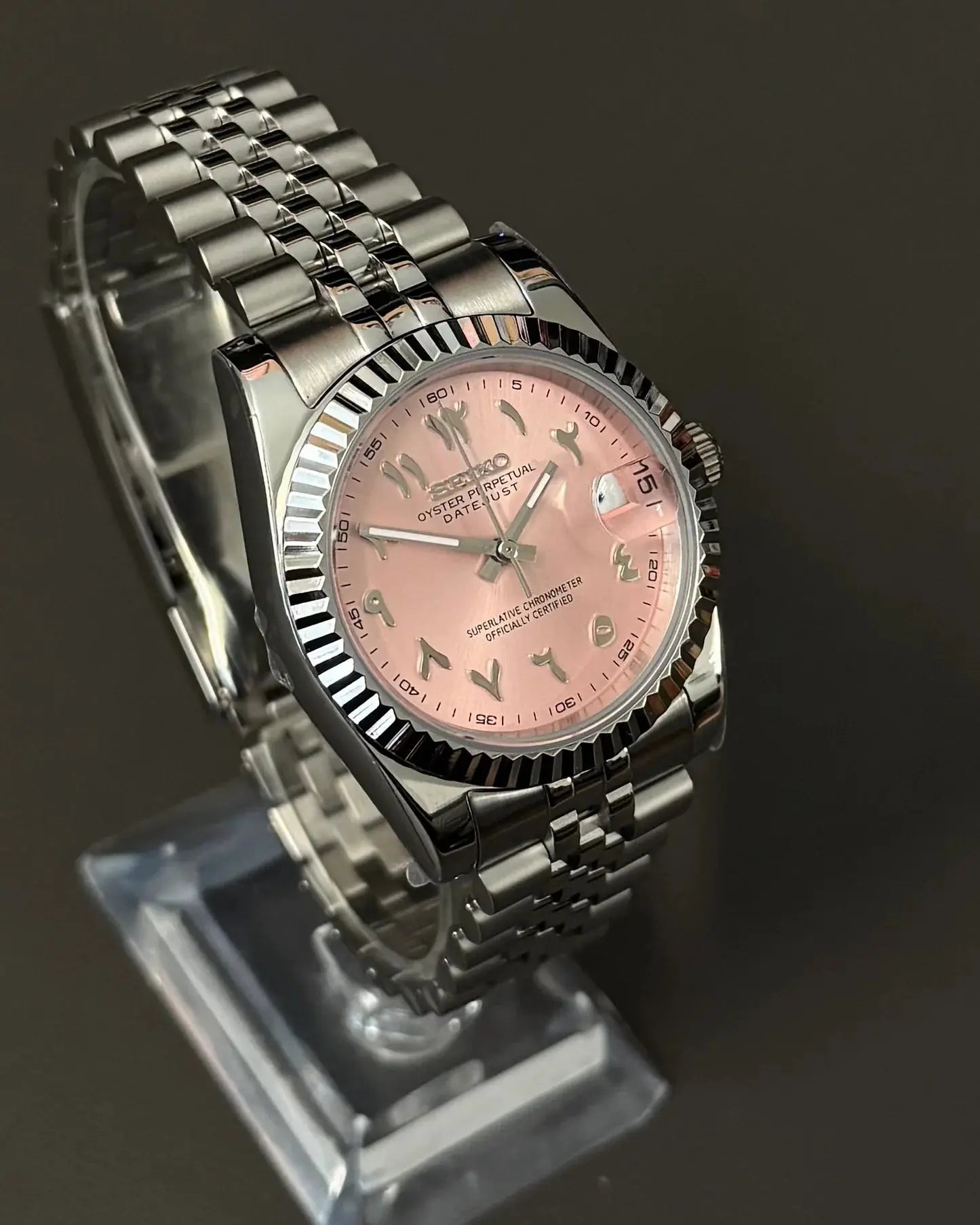 DATEJUST MOD PINK ARABIC - LORO WATCHES