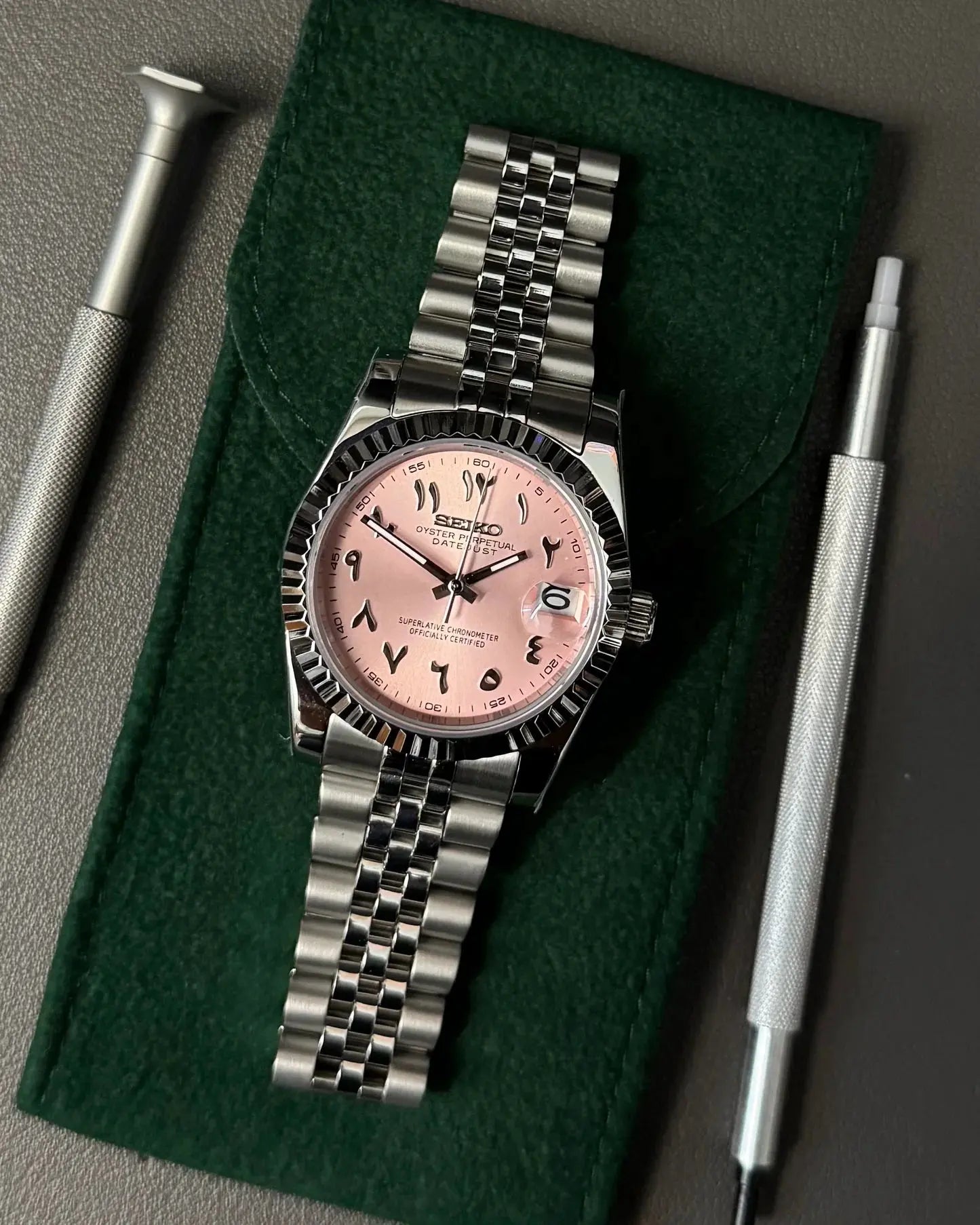 DATEJUST MOD PINK ARABIC - LORO WATCHES