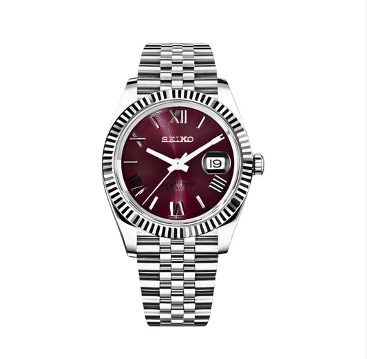 DATEJUST MOD PURPLE ROMAN