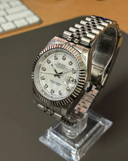 DATEJUST MOD WHITE PEARL