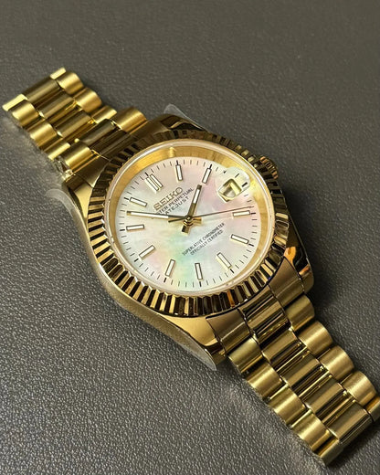 DATEJUST MOD GOLD PEARL LORO WATCHES
