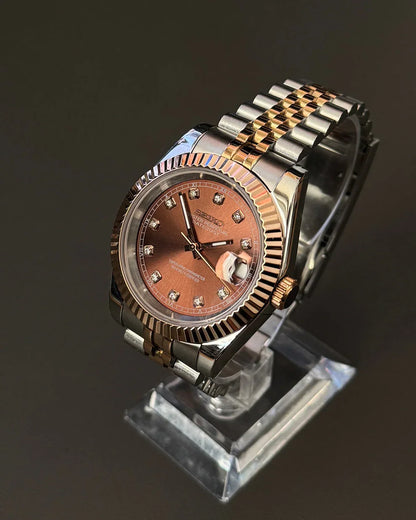 DATEJUST MOD CHOCOLATE TWO TONE