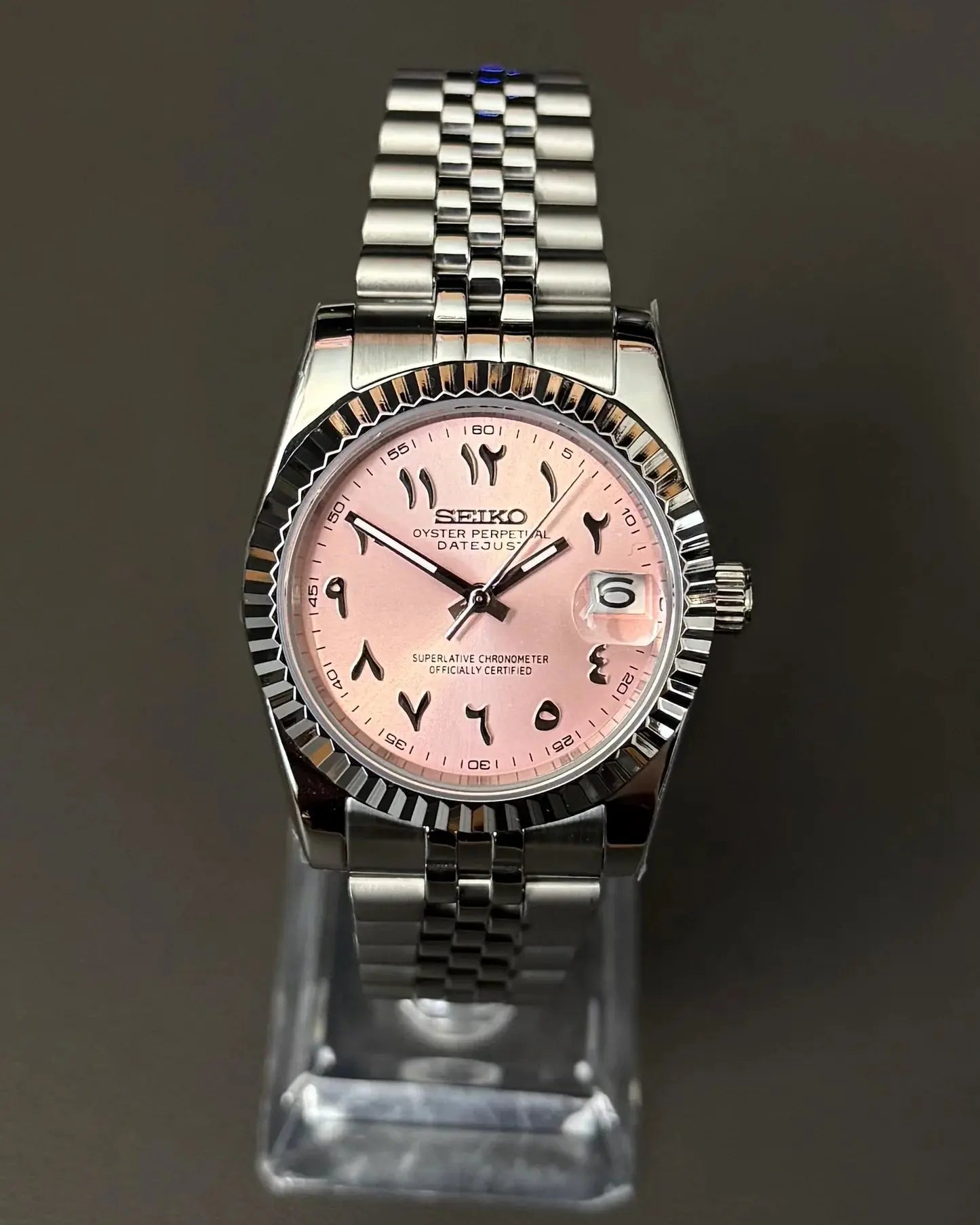 DATEJUST MOD PINK ARABIC - LORO WATCHES
