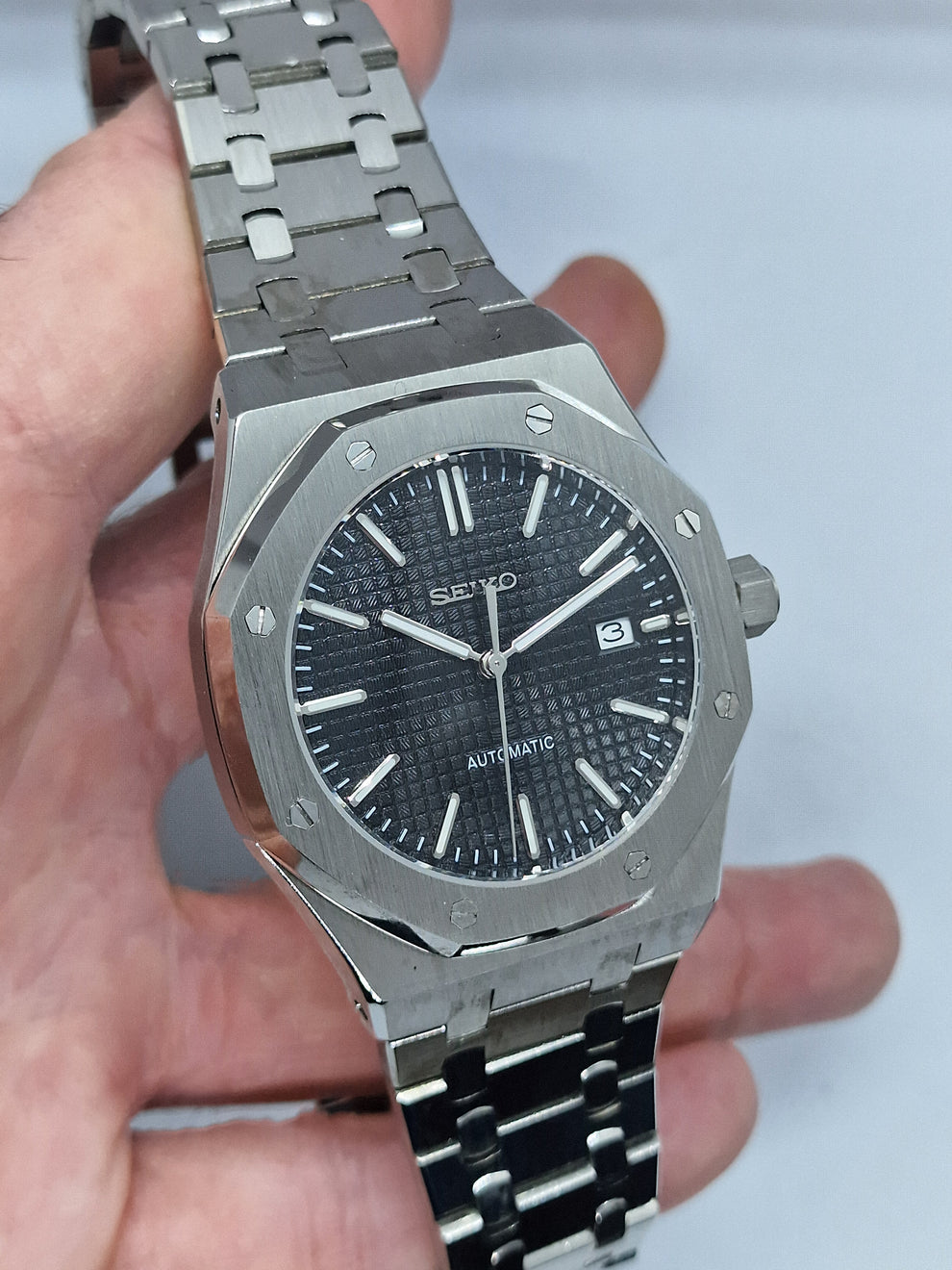ROYAL OAK (BLACK SILVER)
