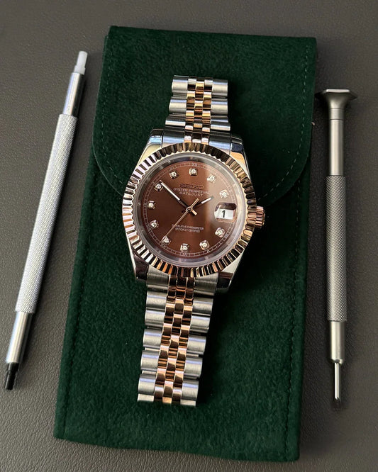 DATEJUST MOD CHOCOLATE TWO TONE