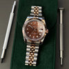 DATEJUST MOD CHOCOLATE TWO TONE