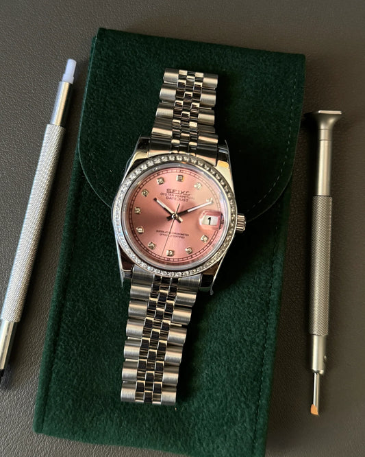 DATEJUST MOD SUNBURST PINK DIAMOND