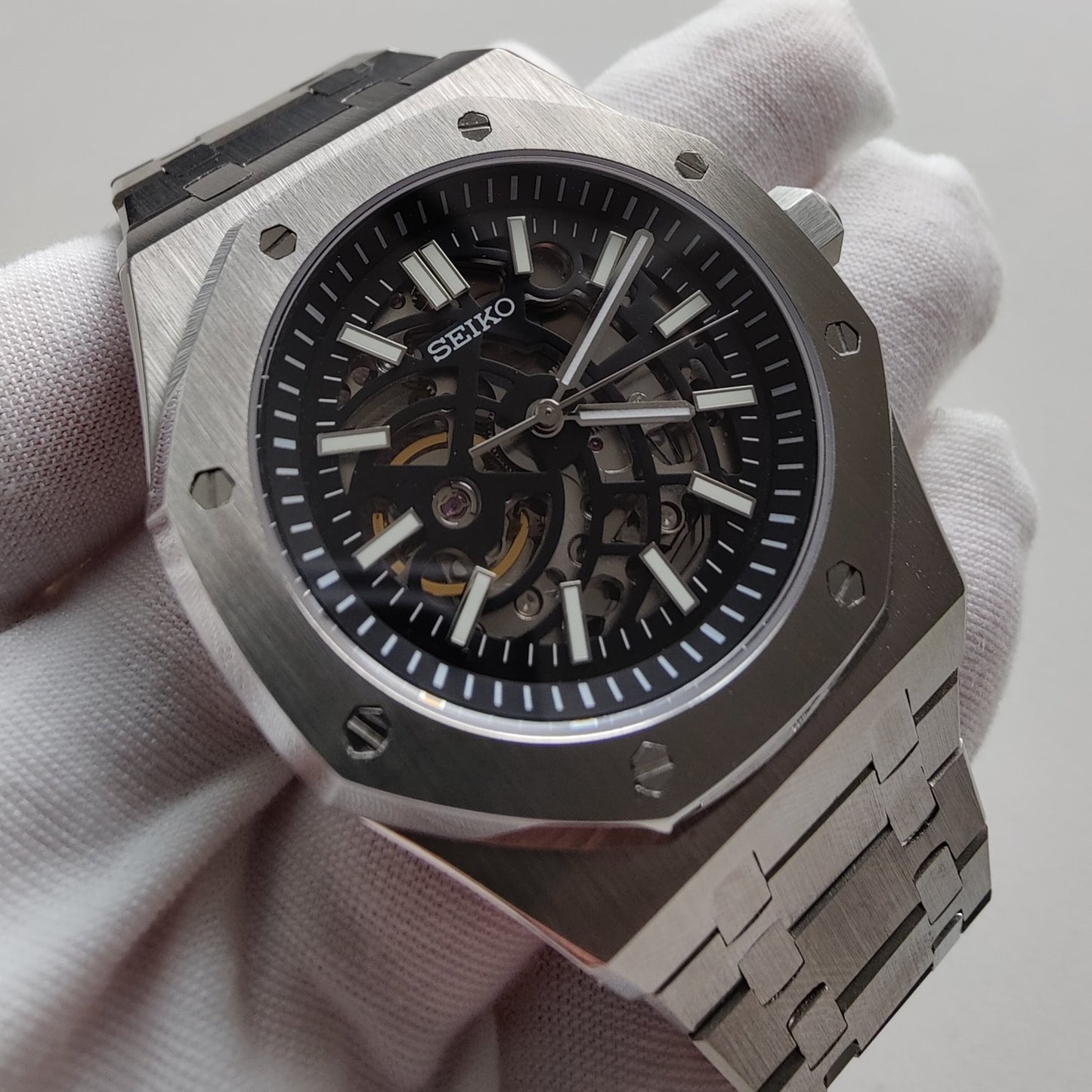 ROYAL OAK SILVER SKELETON MOD