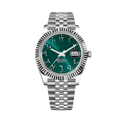 DATEJUST MOD GREEN ARABIC