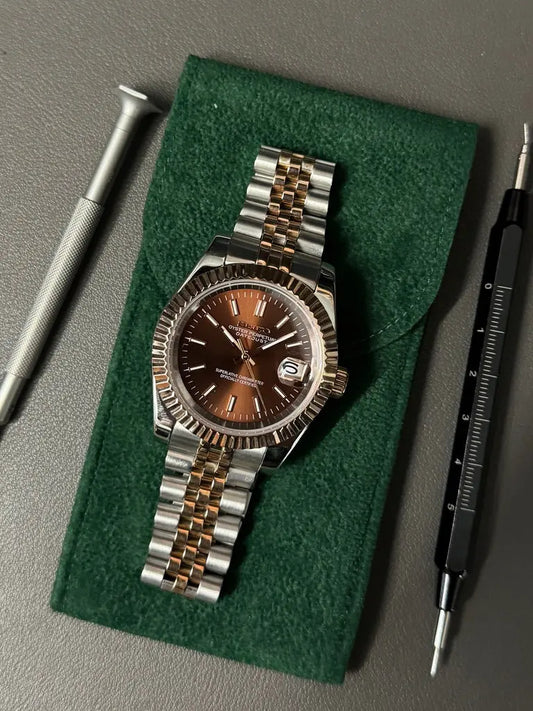 DATEJUST MOD ROSE GOLD CHOCOLATE - LORO WATCHES