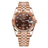 DATEJUST MOD ROSE GOLD BROWN