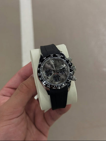 METALLIC GREY ARABIC