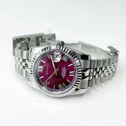 DATEJUST MOD PURPLE ROMAN