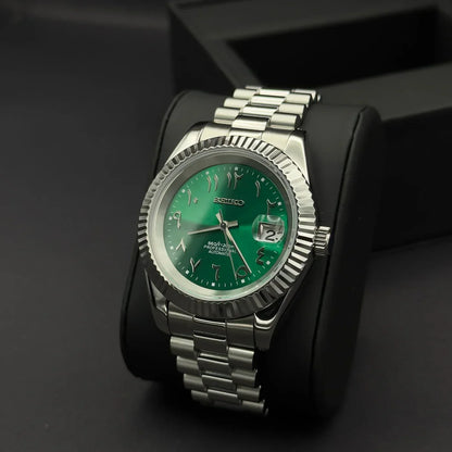 DATEJUST MOD GREEN ARABIC