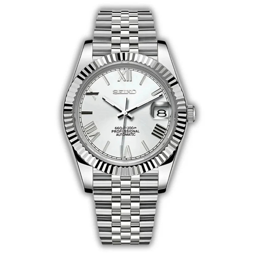 DATEJUST MOD WHITE ROMAN