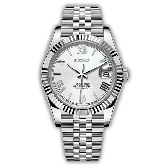 DATEJUST MOD WHITE ROMAN